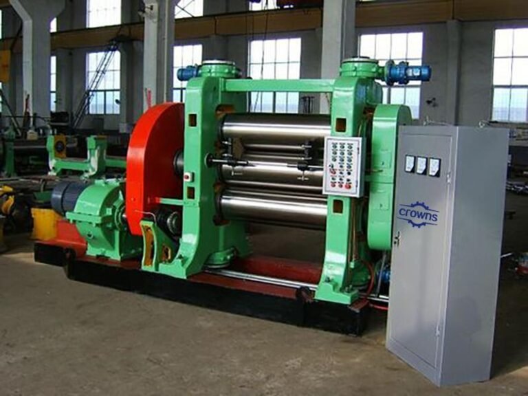 3 Рулонный каландр - Резиновый каландр - Оборудование для производства кроны