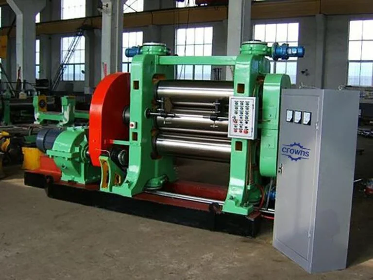 3 Рулонный каландр - Резиновый каландр - Оборудование для производства кроны