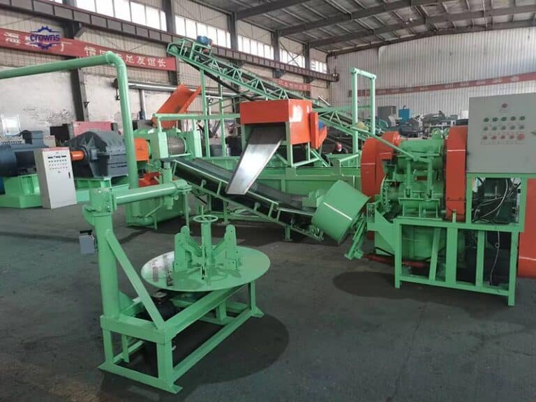 Автоматическая машина для переработки шин Crowns Machinery